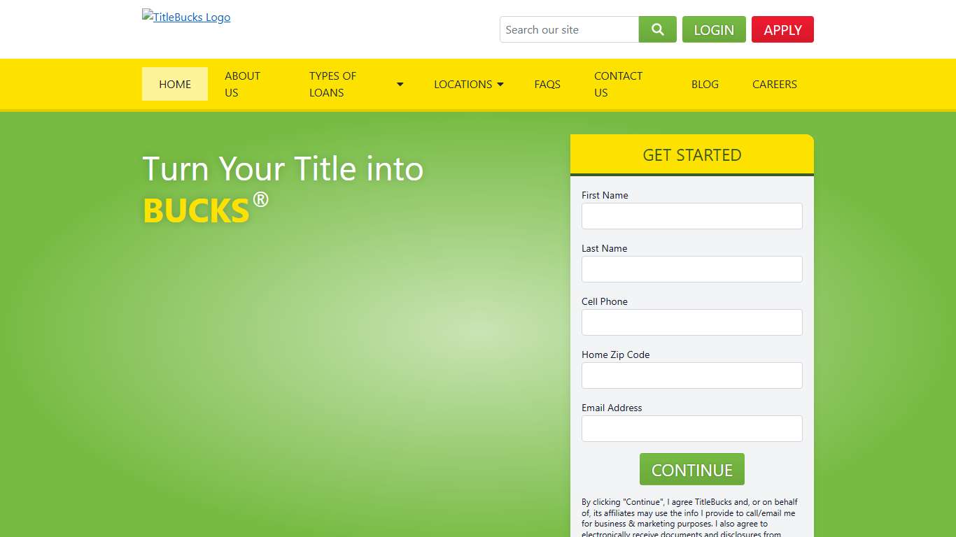 Car Title loans Title Pawns TitleBucks